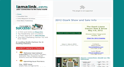 Desktop Screenshot of lamalink.com